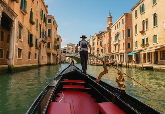 contratar viaje en gondola venecia canales